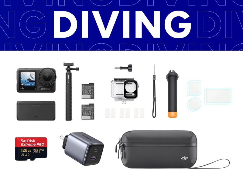 Osmo Action 4 Diving Bundle